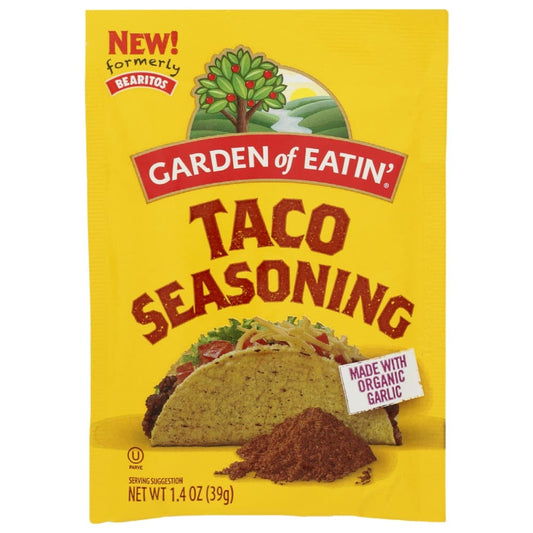 GARDEN OF EATIN: Mix Seasoning Taco 1.4 OZ (Pack of 5) - Cooking & Baking > Seasonings - BEARITOS
