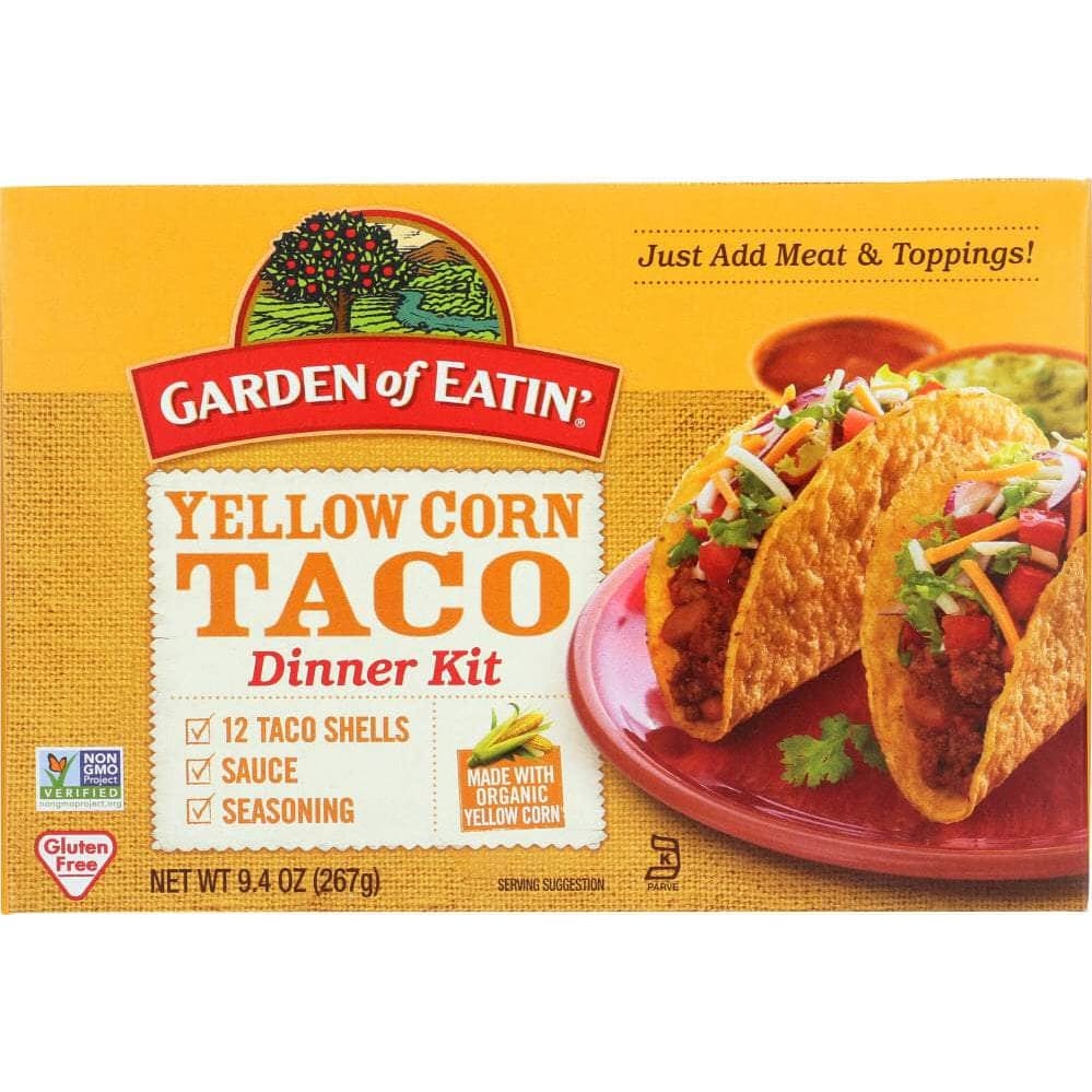 Garden Of Eatin Garden Of Eatin Taco Dinner Kit Yellow Organic, 9.4 oz