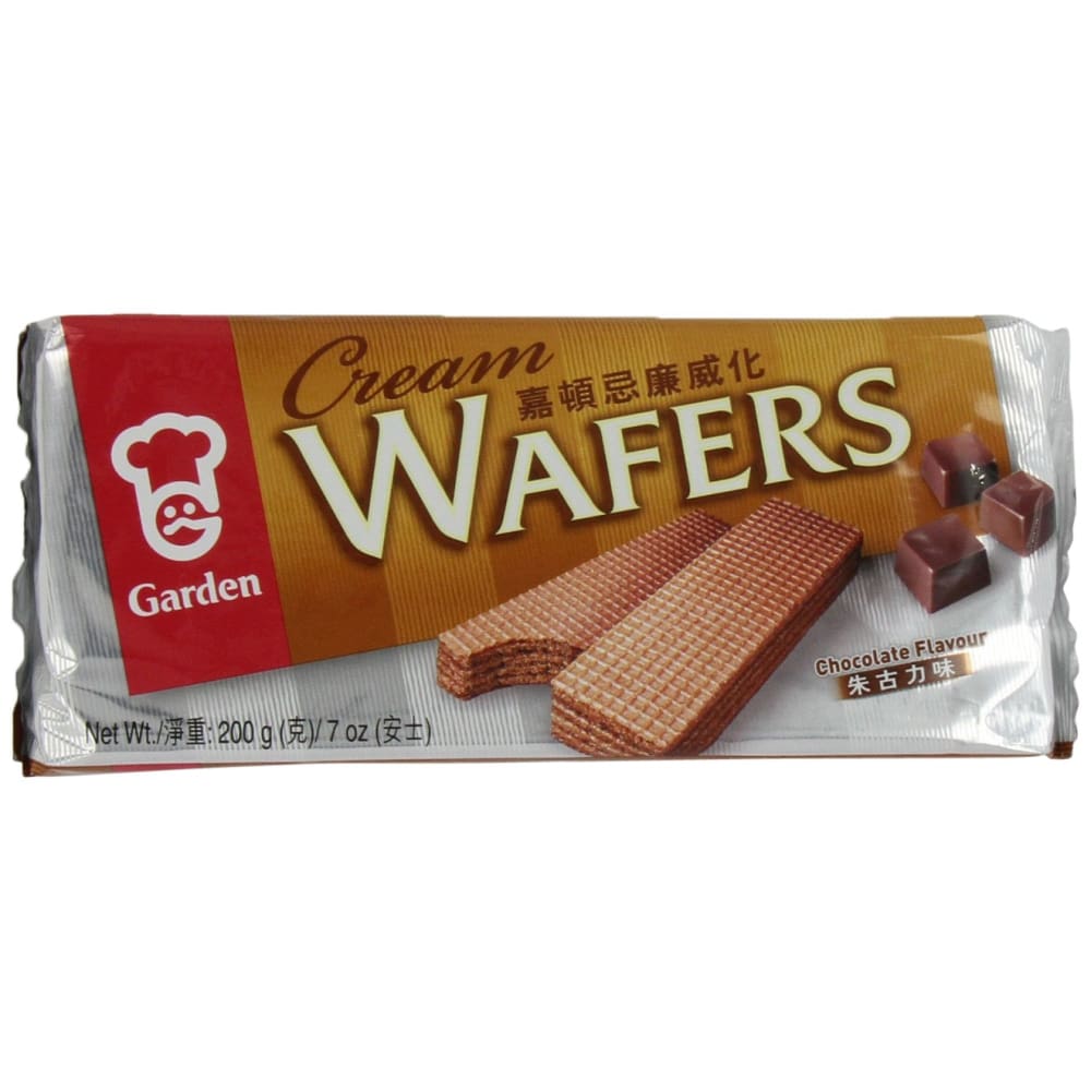 GARDEN: Wafers Cream Chocolate 7 OZ (Pack of 5) - Grocery > Snacks - GARDEN