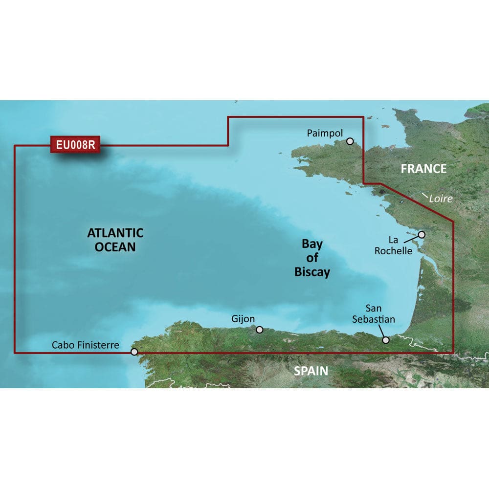 Garmin BlueChart® g3 HD - HXEU008R - Bay of Biscay - microSD™/ SD™ - Cartography | Garmin BlueChart Foreign - Garmin