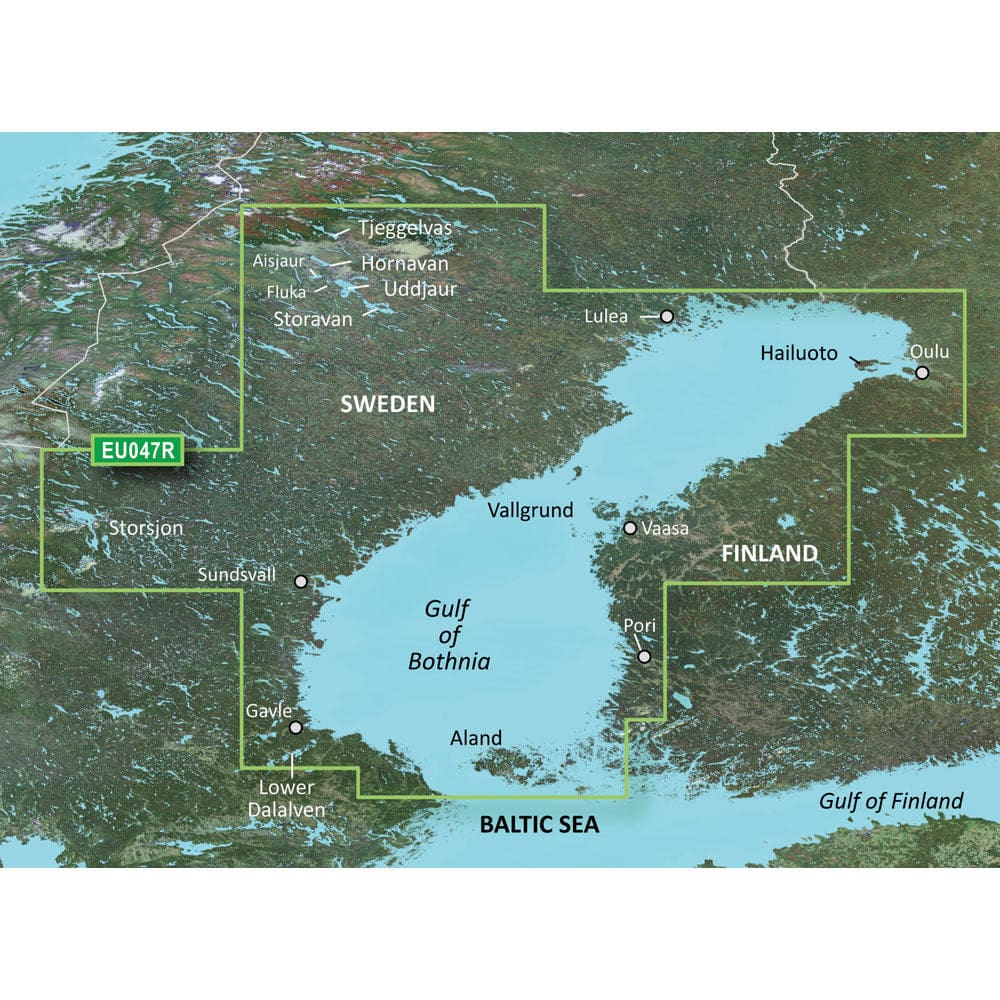 Garmin BlueChart® g3 HD - HXEU047R - Gulf of Bothnia - Kalix to Grisslehamn - microSD™/ SD™ - Cartography | Garmin BlueChart Foreign -
