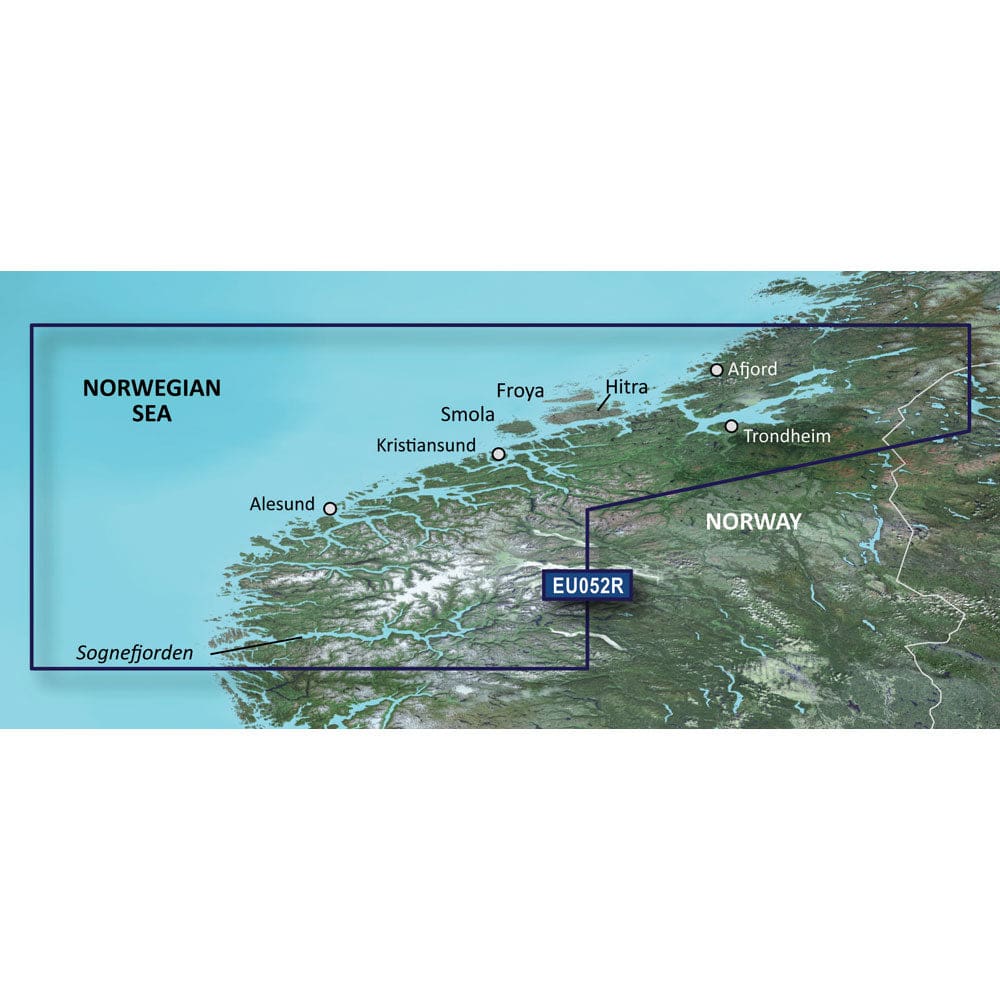 Garmin BlueChart® g3 HD - HXEU052R - Sognefjorden - Svefjorden - microSD™/ SD™ - Cartography | Garmin BlueChart Foreign - Garmin