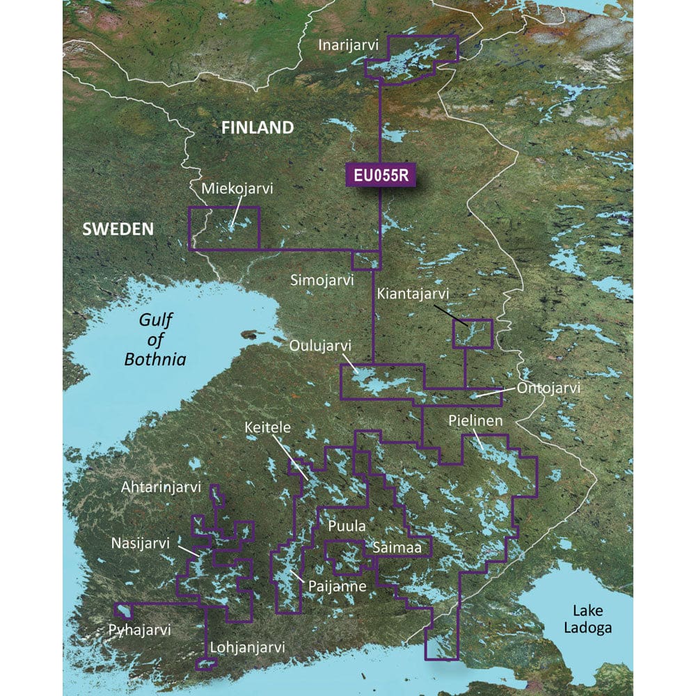 Garmin BlueChart® g3 HD - HXEU055R - Finnish Lakes - microSD™/ SD™ - Cartography | Garmin BlueChart Foreign - Garmin