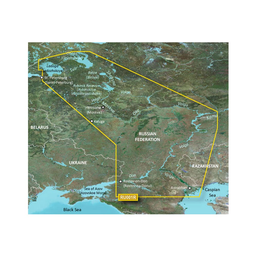 Garmin BlueChart® g3 HD - HXEU062R - Russian Inland Waterways - microSD™/ SD™ - Cartography | Garmin BlueChart Foreign - Garmin