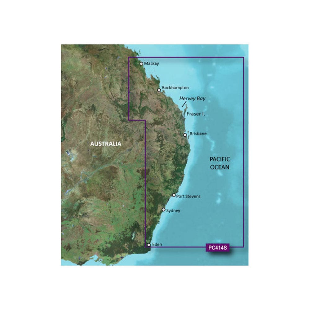 Garmin BlueChart® g3 HD - HXPC414S - Mackay - Twofold Bay - microSD™/ SD™ - Cartography | Garmin BlueChart Foreign - Garmin