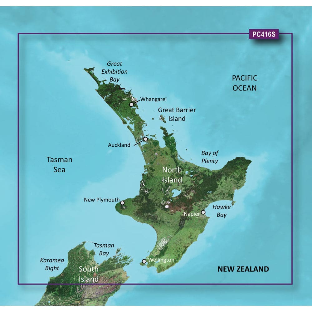 Garmin BlueChart® g3 HD - HXPC416S - New Zealand North - microSD™/ SD™ - Cartography | Garmin BlueChart Foreign - Garmin