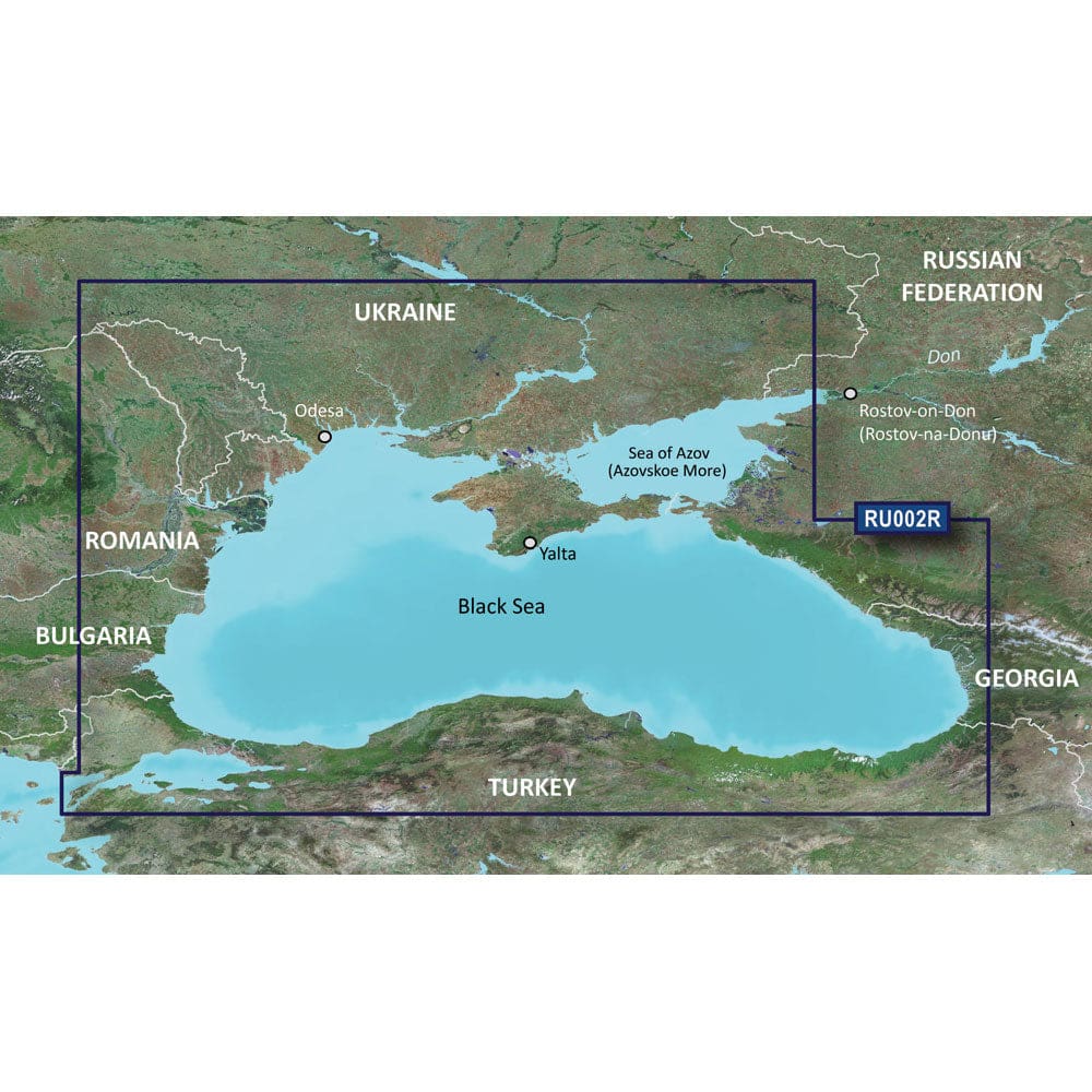 Garmin BlueChart® g3 HD - HXRU002R - Black Sea & Azov Sea - microSD™/ SD™ - Cartography | Garmin BlueChart Foreign - Garmin