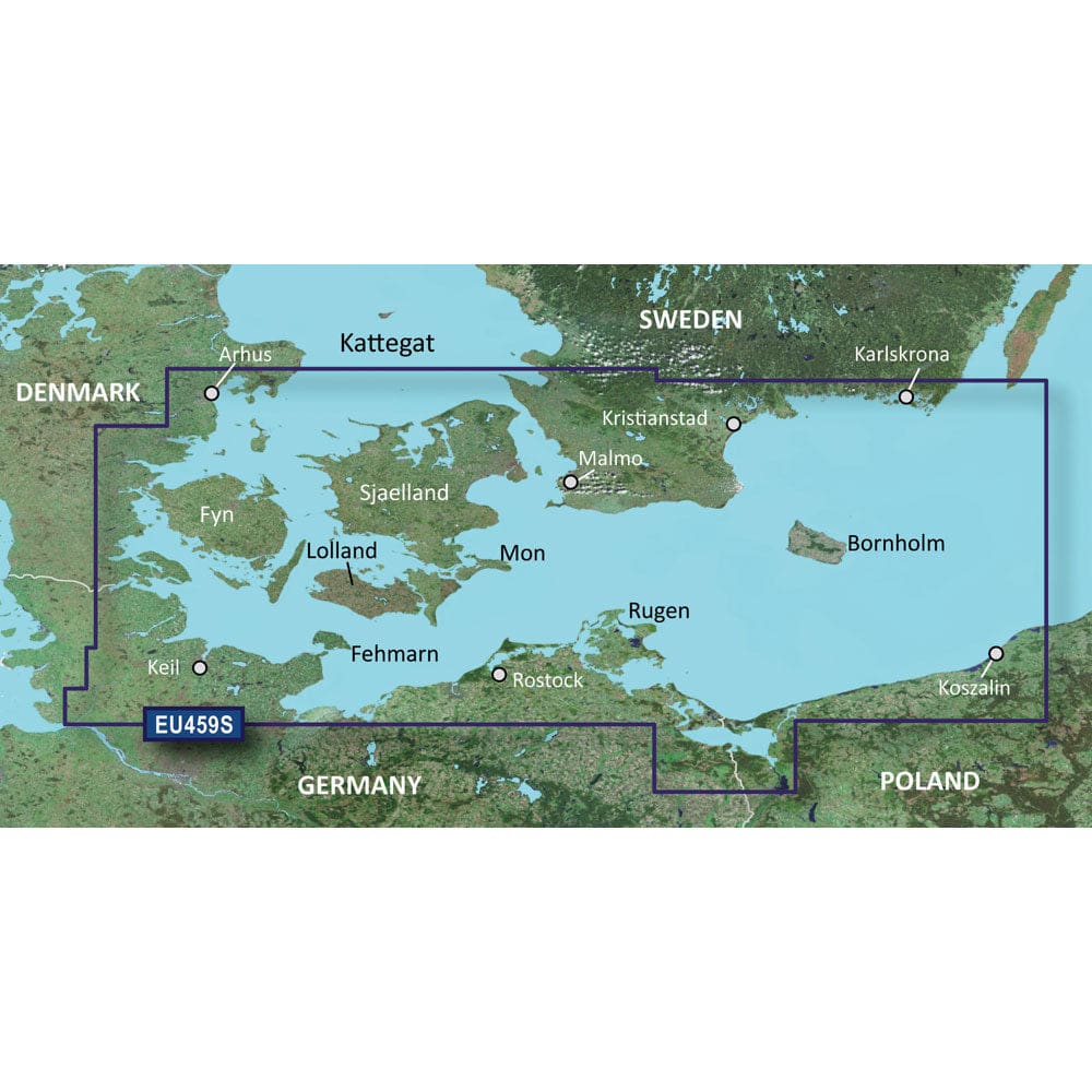 Garmin BlueChart® g3 Vision® HD - VEU459S - Århs-Kiel-Koszalin - microSD™/ SD™ - Cartography | Garmin BlueChart Vision Foreign - Garmin