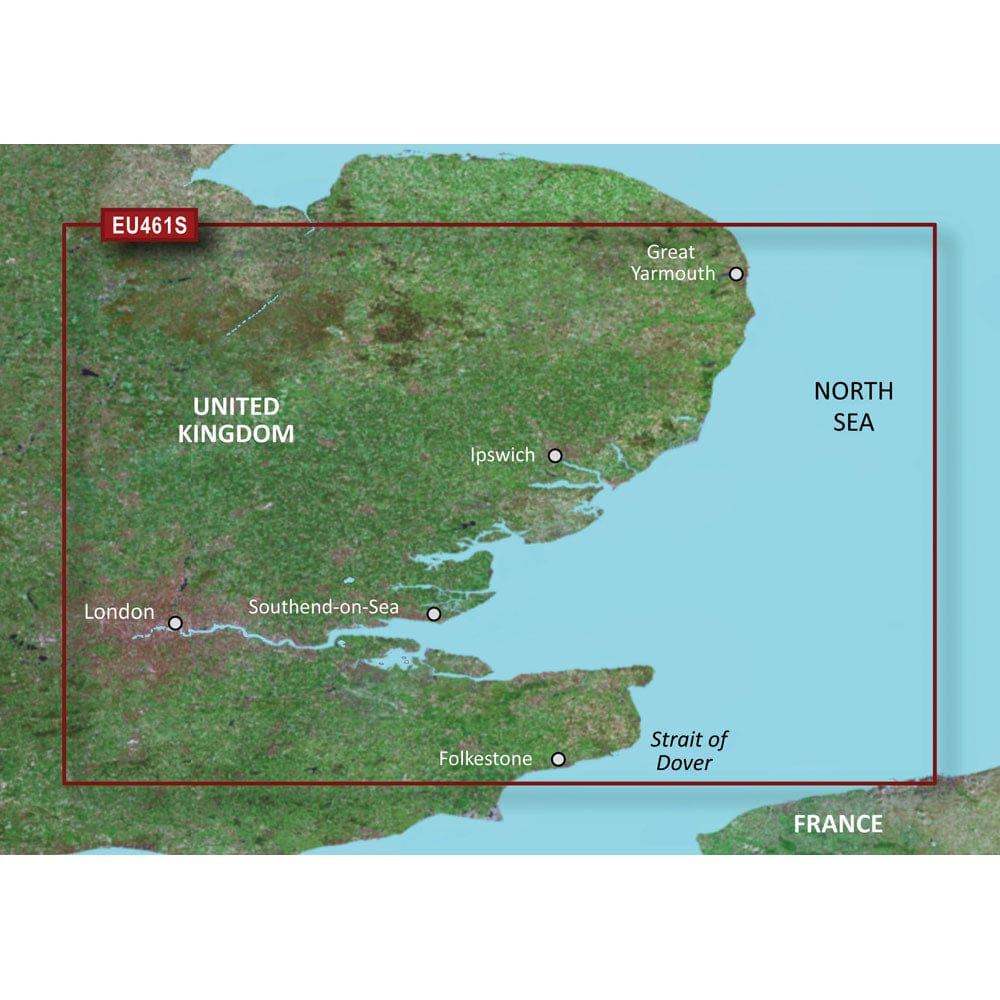 Garmin BlueChart® g3 Vision® HD - VEU461S - Thames Estuary - microSD™/ SD™ - Cartography | Garmin BlueChart Vision Foreign - Garmin