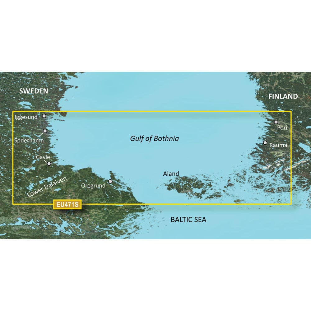 Garmin BlueChart® g3 Vision® HD - VEU471S - Gulf of Bothnia - microSD™/ SD™ - Cartography | Garmin BlueChart Vision Foreign - Garmin