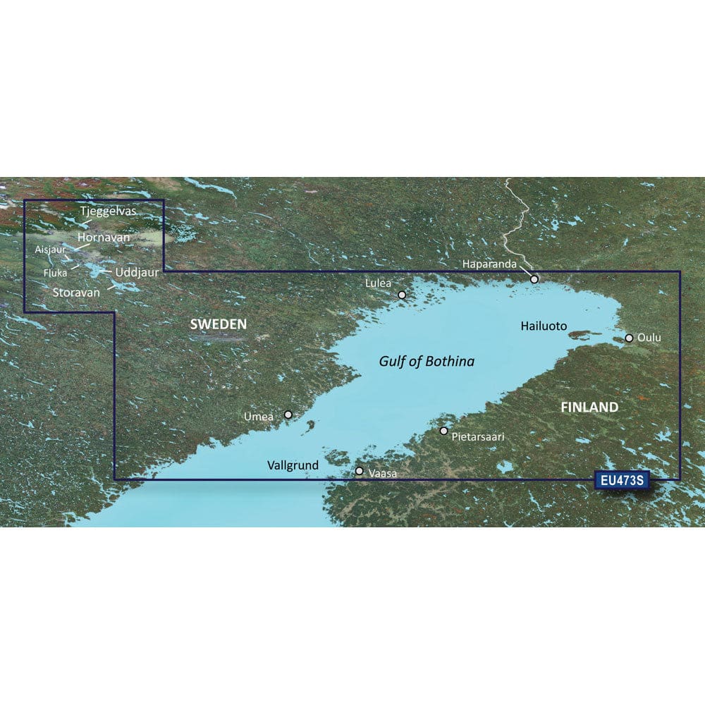 Garmin BlueChart® g3 Vision® HD - VEU473S - Gulf of Bothnia North - microSD™/ SD™ - Cartography | Garmin BlueChart Vision Foreign - Garmin