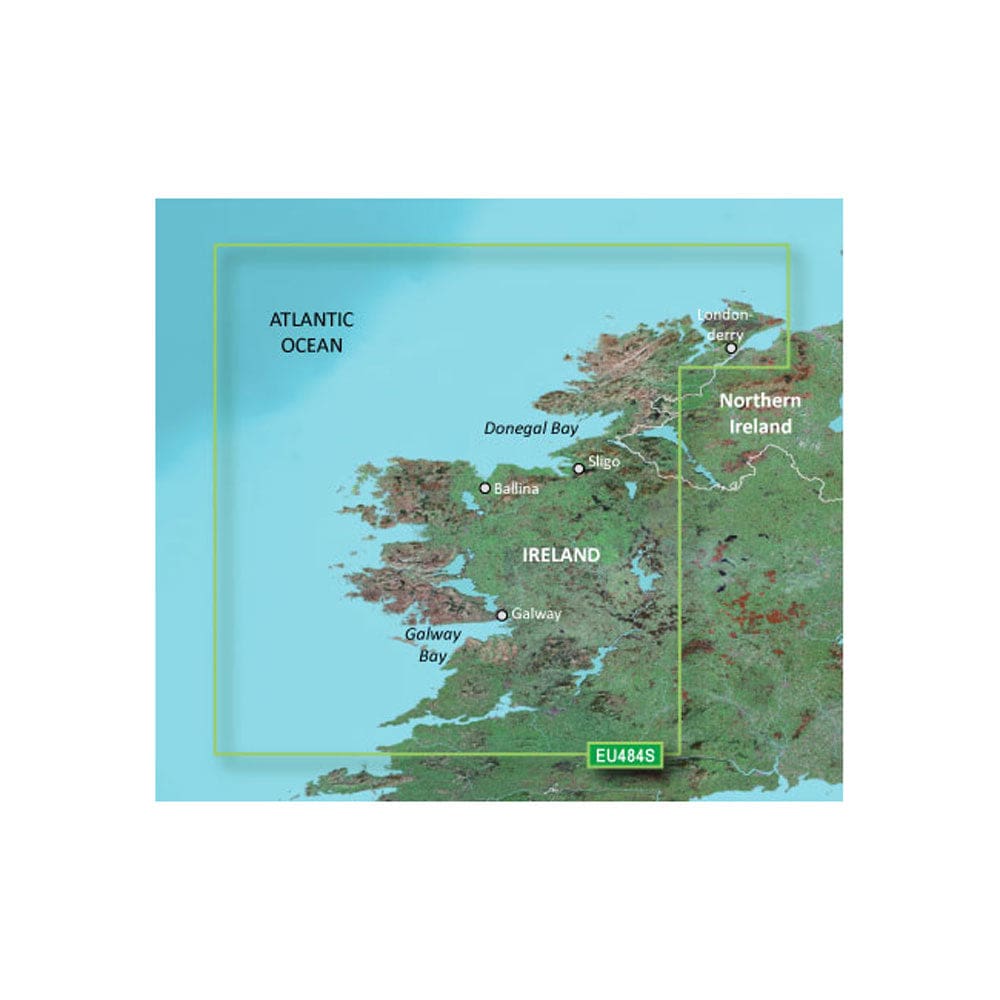 Garmin BlueChart® g3 Vision® HD - VEU484S - Ireland North-West - microSD™/ SD™ - Cartography | Garmin BlueChart Vision Foreign - Garmin