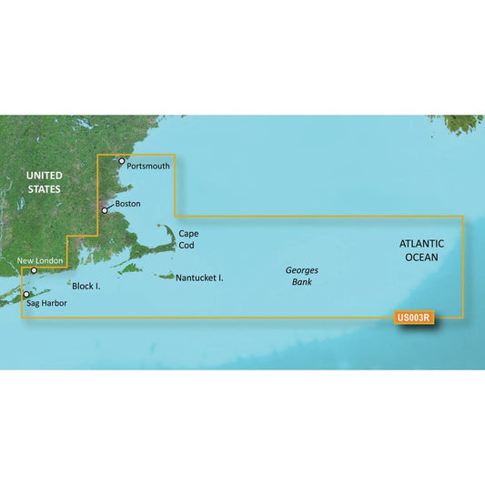 Garmin BlueChart® g3 Vision® HD - VUS003R - Cape Cod - microSD™/ SD™ - Cartography | Garmin BlueChart Vision - Garmin