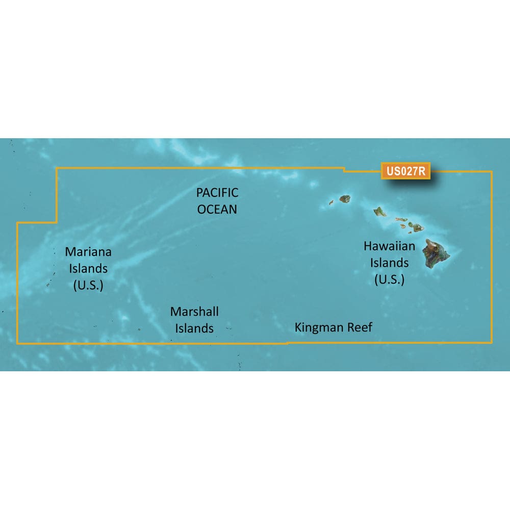 Garmin BlueChart® g3 Vision® HD - VUS027R - Hawaiian Islands - Mariana Islands - microSD™/ SD™ - Cartography | Garmin BlueChart Vision -