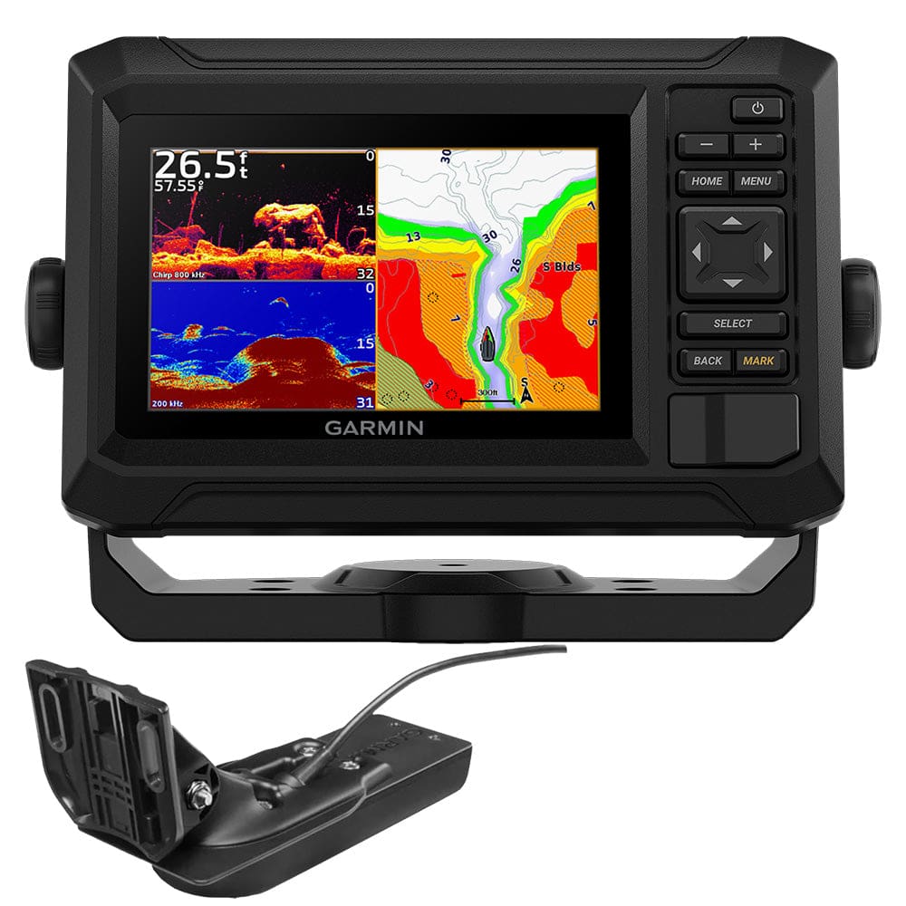 Garmin ECHOMAP™ UHD2 5 Chartplotter 53cv w/ GT20-TM Transducer - Marine Navigation & Instruments | GPS - Fishfinder Combos - Garmin