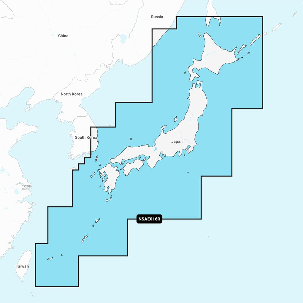 Garmin Navionics+ NSAE016R - Japan Lakes & Coastal - Marine Chart - Cartography | Garmin Navionics+ Foreign - Garmin