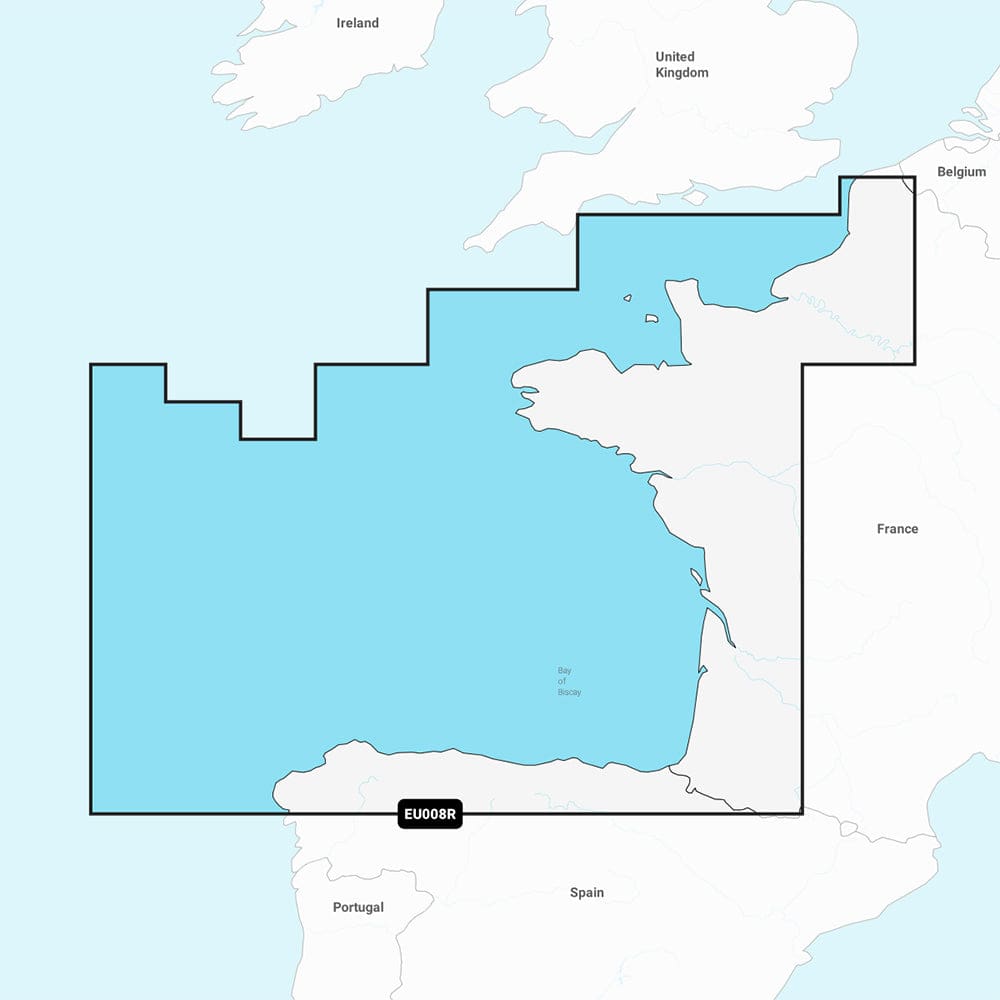Garmin Navionics+ NSEU008R - Bay of Biscay - Marine Chart - Cartography | Garmin Navionics+ Foreign - Garmin
