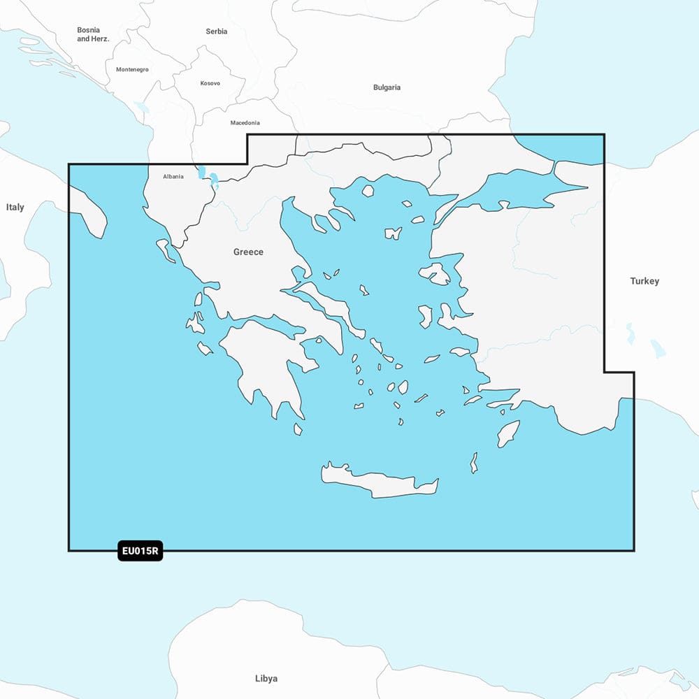 Garmin Navionics+ NSEU015R - Aegean Sea Sea of Marmara - Marine Chart - Cartography | Garmin Navionics+ Foreign - Garmin