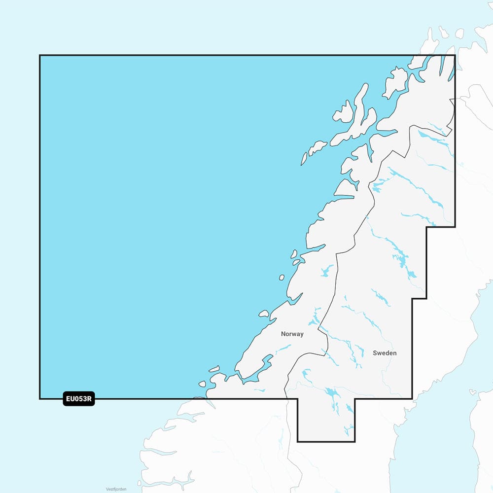 Garmin Navionics+ NSEU053R - Norway Trondheim to Tromso - Marine Chart - Cartography | Garmin Navionics+ Foreign - Garmin