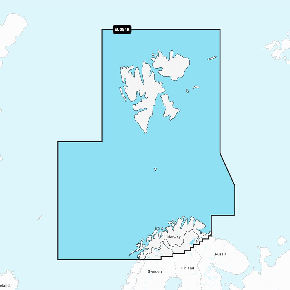 Garmin Navionics+ NSEU054R - Norway Vestfjorden to Svalbard - Marine Chart - Cartography | Garmin Navionics+ Foreign - Garmin