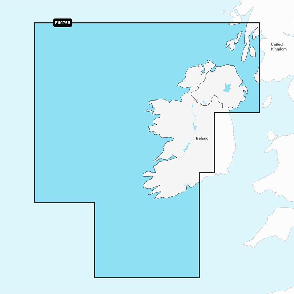 Garmin Navionics+ NSEU075R - Ireland West Coast - Marine Chart - Cartography | Garmin Navionics+ Foreign - Garmin
