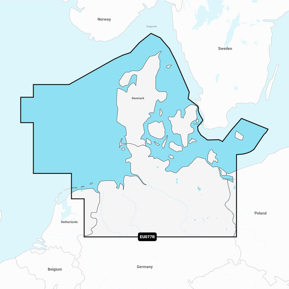 Garmin Navionics+ NSEU077R - Denmark & Germany North - Marine Chart - Cartography | Garmin Navionics+ Foreign - Garmin