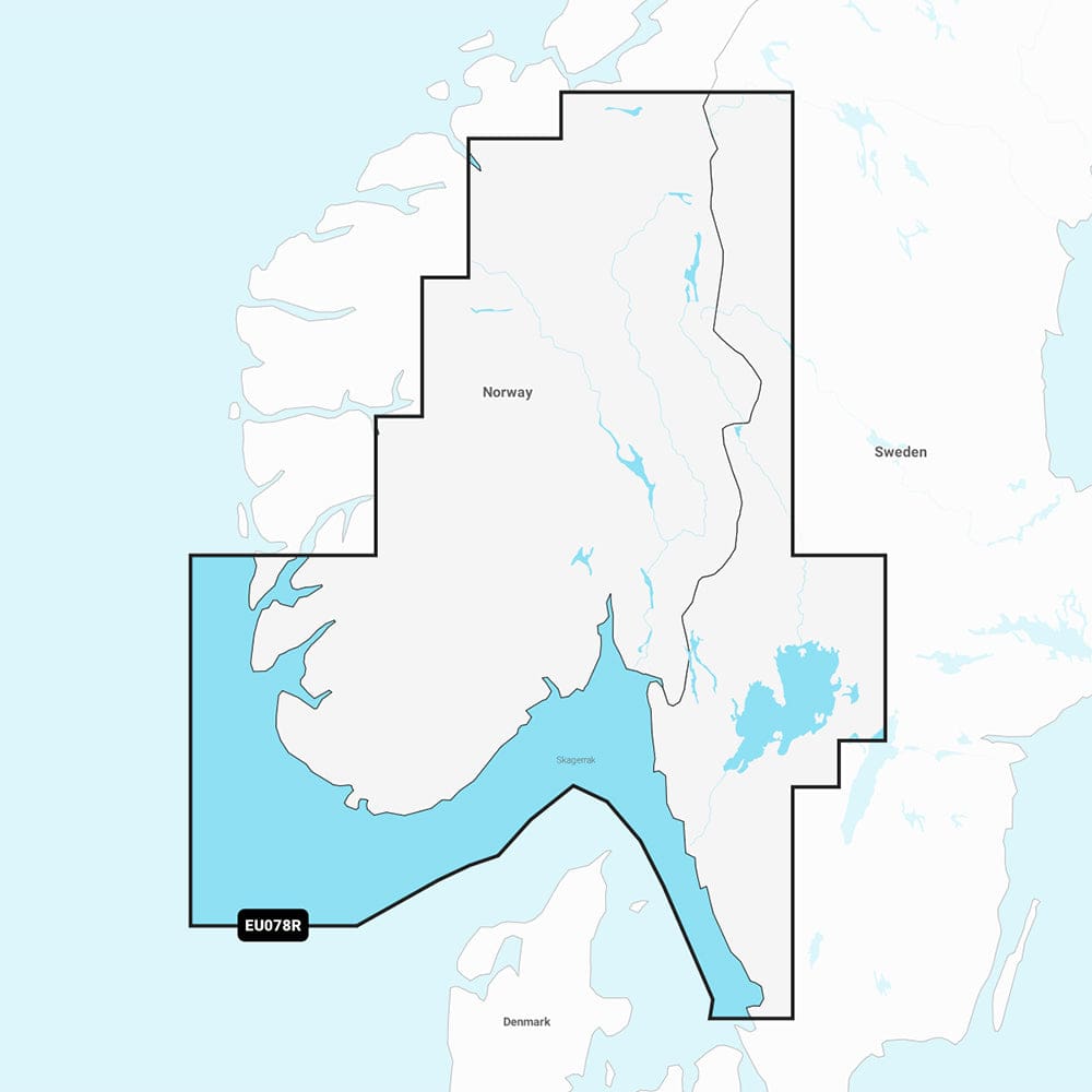 Garmin Navionics+ NSEU078R - Oslo Skagerrak & Haugesund - Marine Chart - Cartography | Garmin Navionics+ Foreign - Garmin