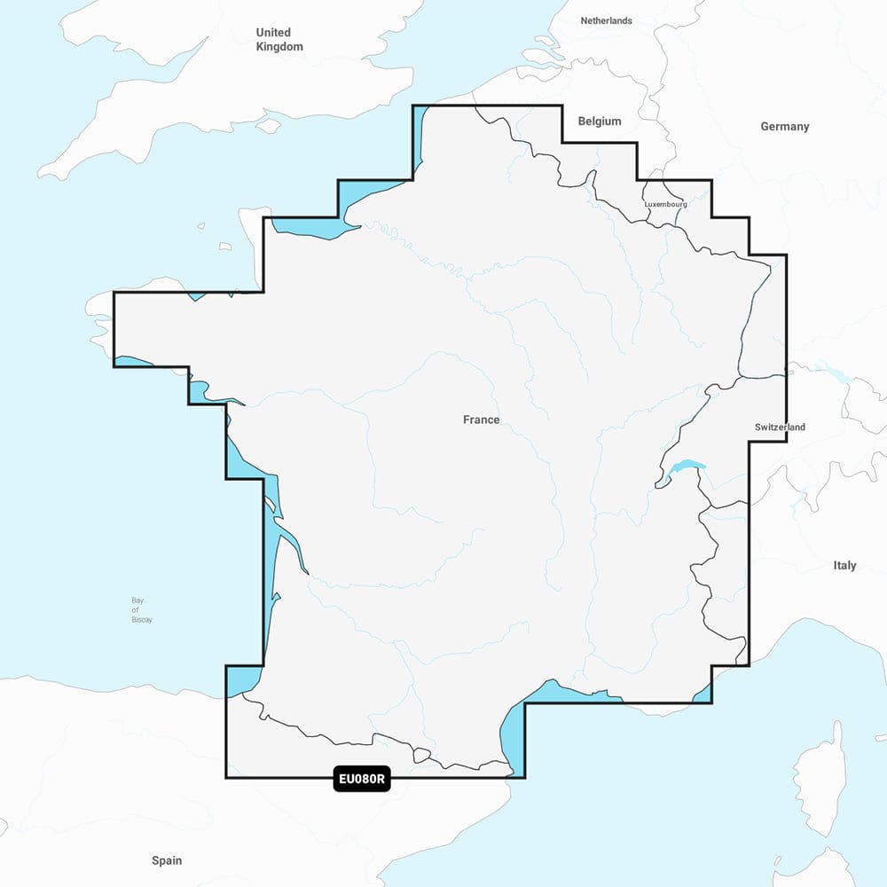 Garmin Navionics+ NSEU080R - France Lakes & Rivers - Marine Chart - Cartography | Garmin Navionics+ Foreign - Garmin