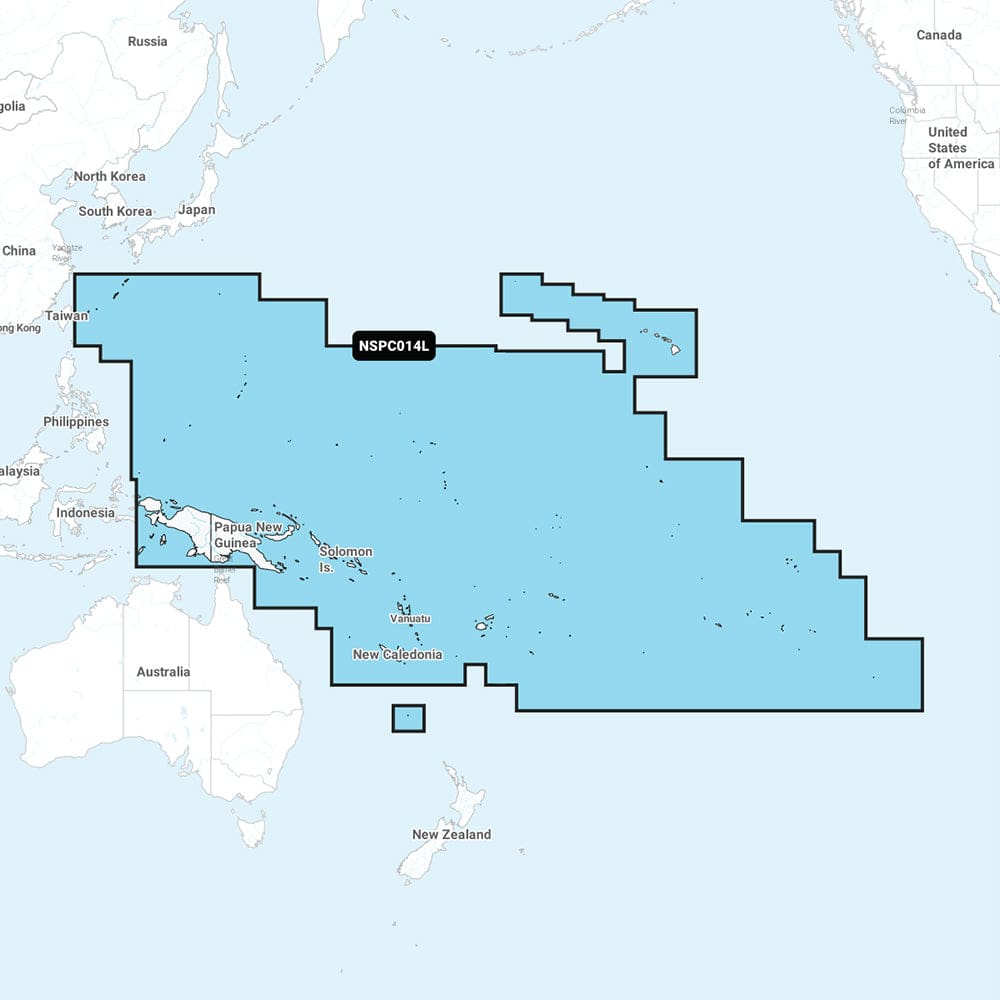 Garmin Navionics+ NSPC014L - Pacific Islands - Marine Chart - Cartography | Garmin Navionics+ Foreign - Garmin