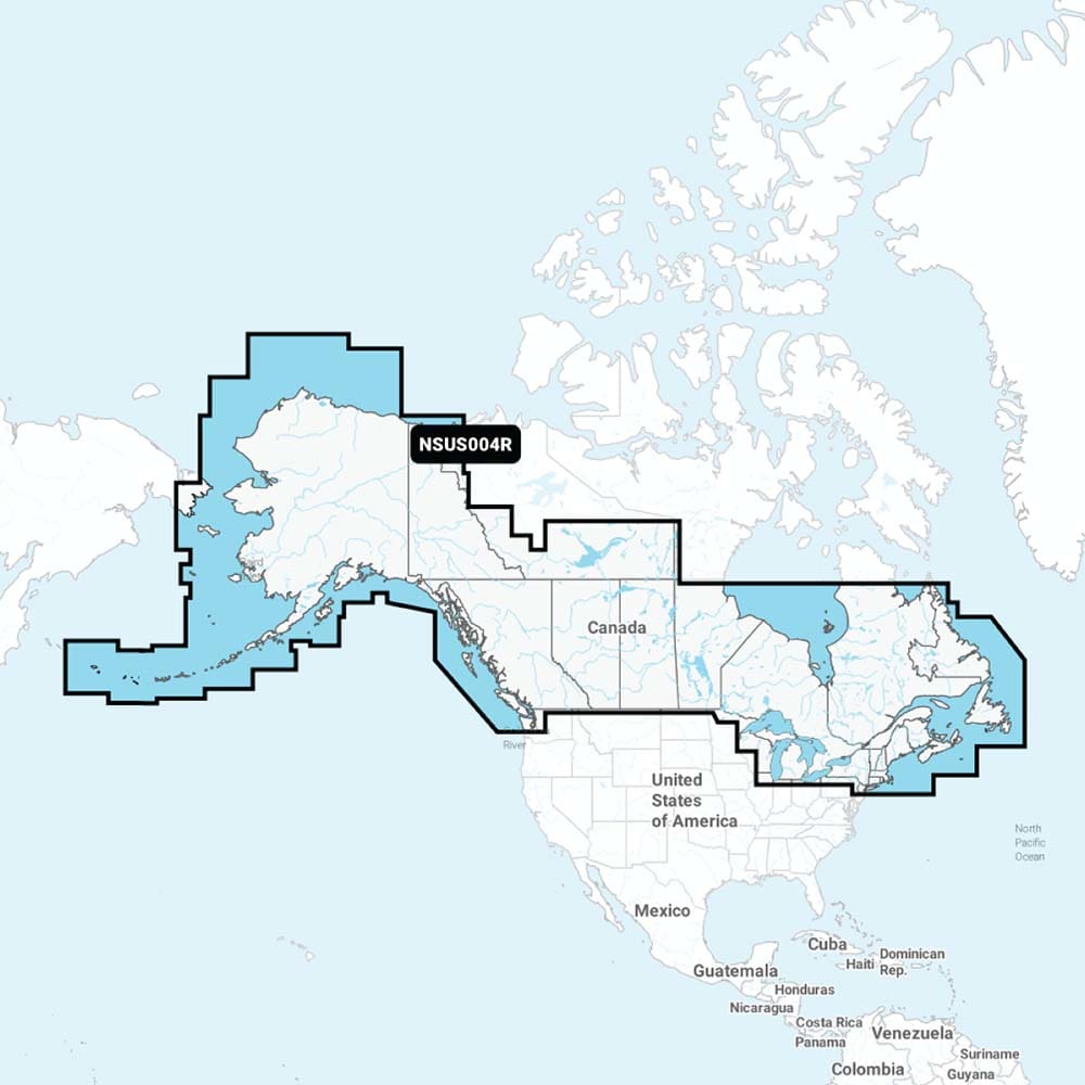 Garmin Navionics+™ NSUS004R Canada & Alaska - Cartography | Garmin Navionics+ - Garmin