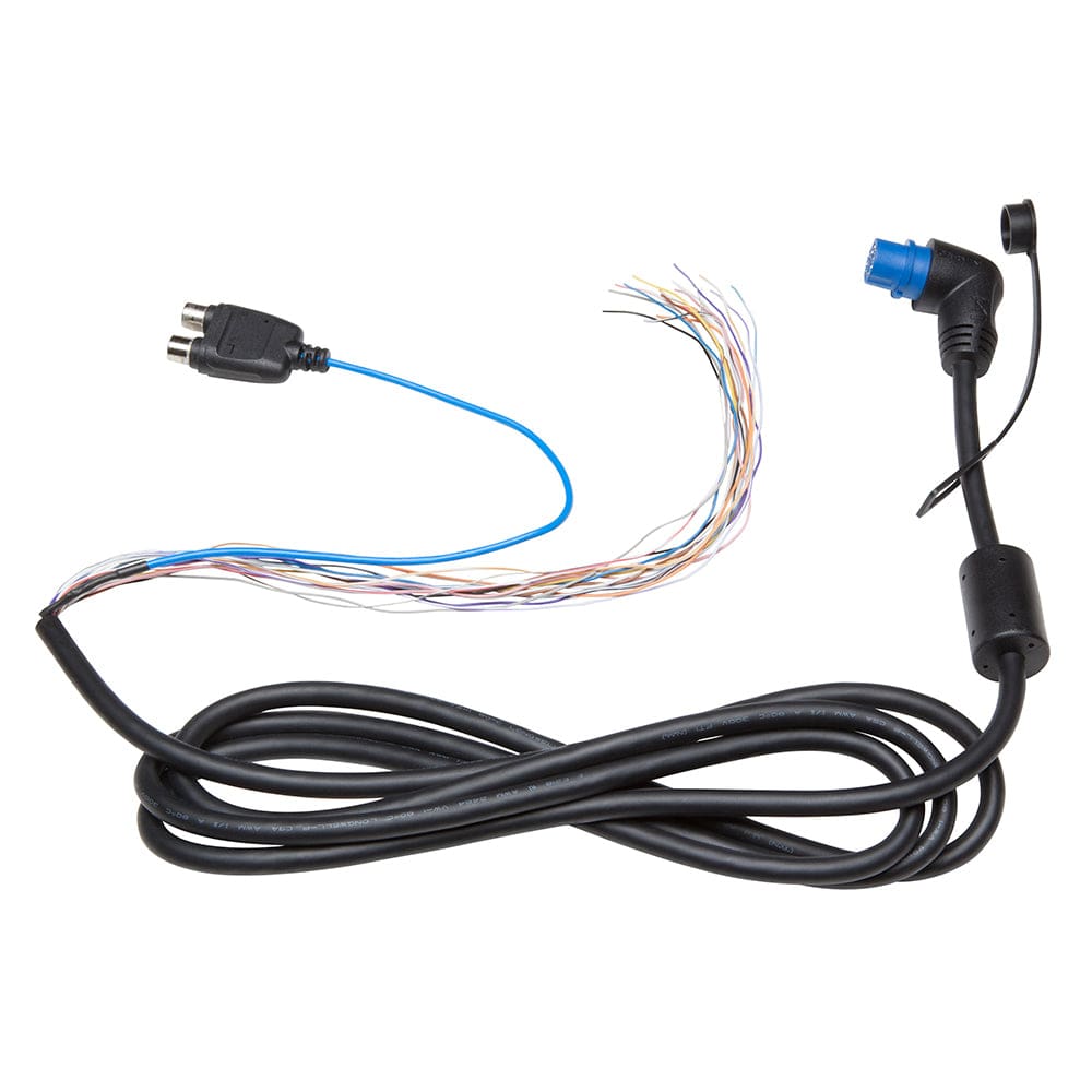 Garmin Right Angle NMEA 0183 w/ Audio Cable - 7’ - Marine Navigation & Instruments | NMEA Cables & Sensors - Garmin