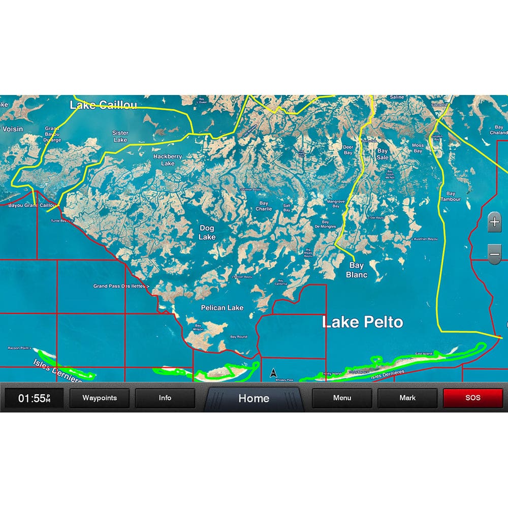 Garmin Standard Mapping® - Louisiana Central Premium microSD™/ SD™ Card ...