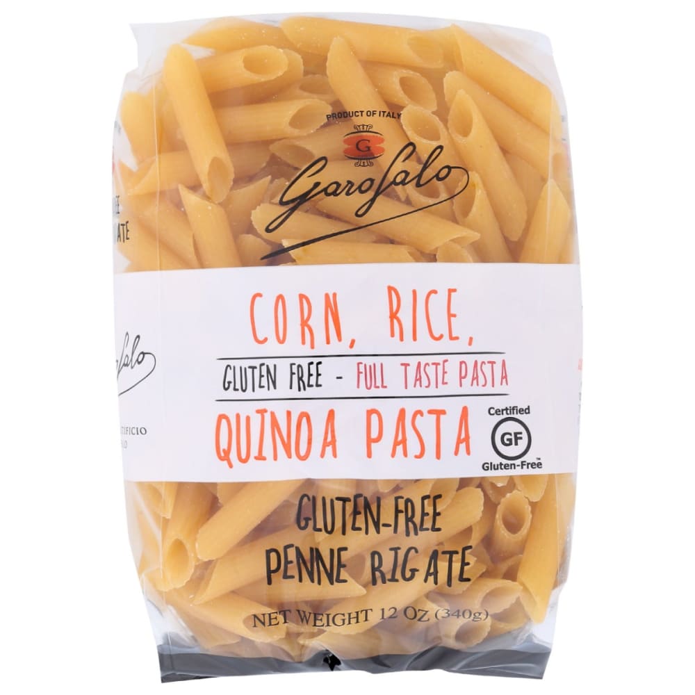 GAROFALO: Gluten Free Penne Rigate 12 OZ (Pack of 5) - GAROFALO