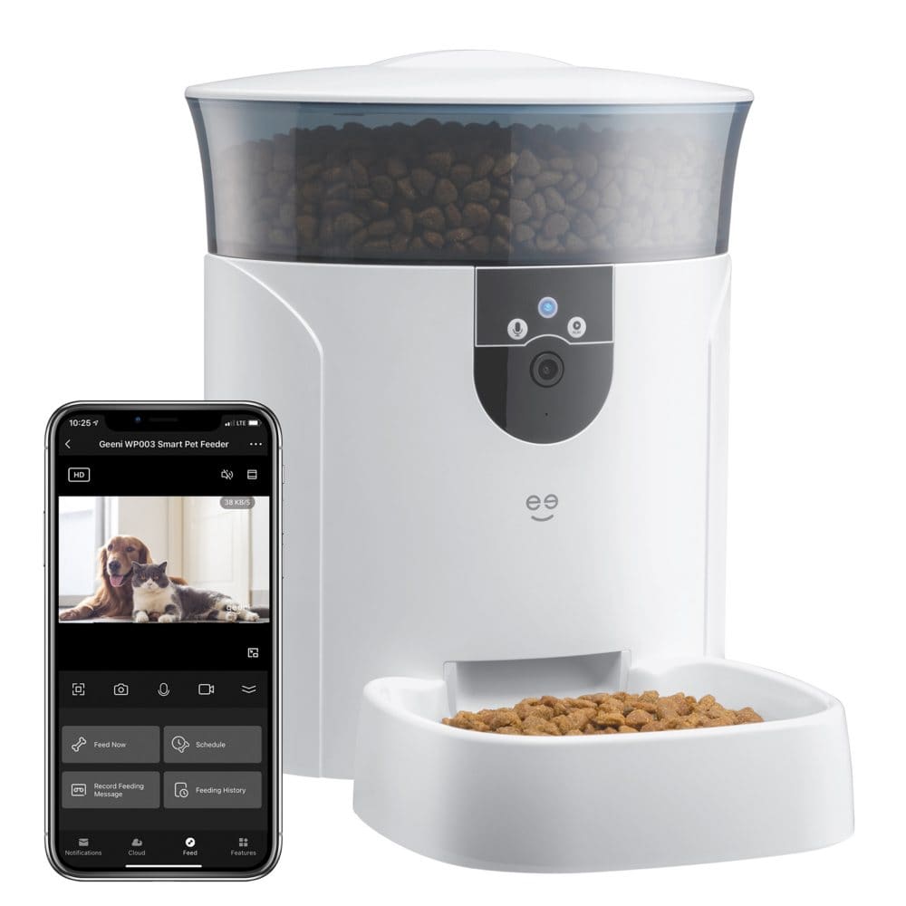 Geeni Smart Pet Feeder with Smart Camera - Trending Now in Smart Home - Geeni
