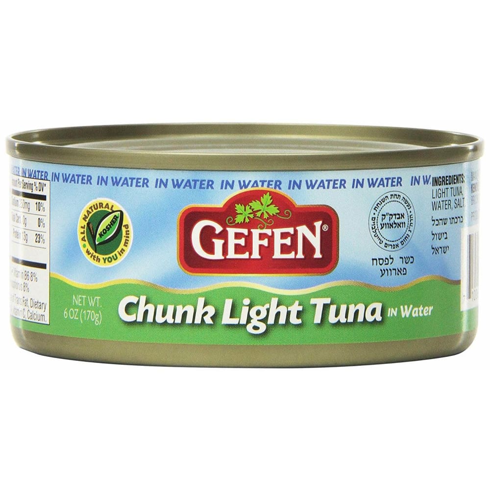 Gefen Gefen Chunk Light Tuna in Water, 6 oz
