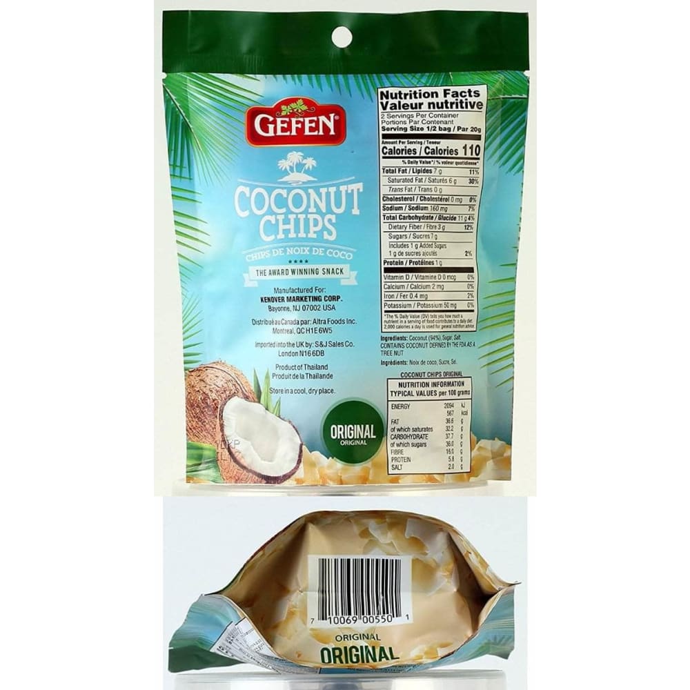 Gefen Gefen Coconut Chips Original, 1.41 oz