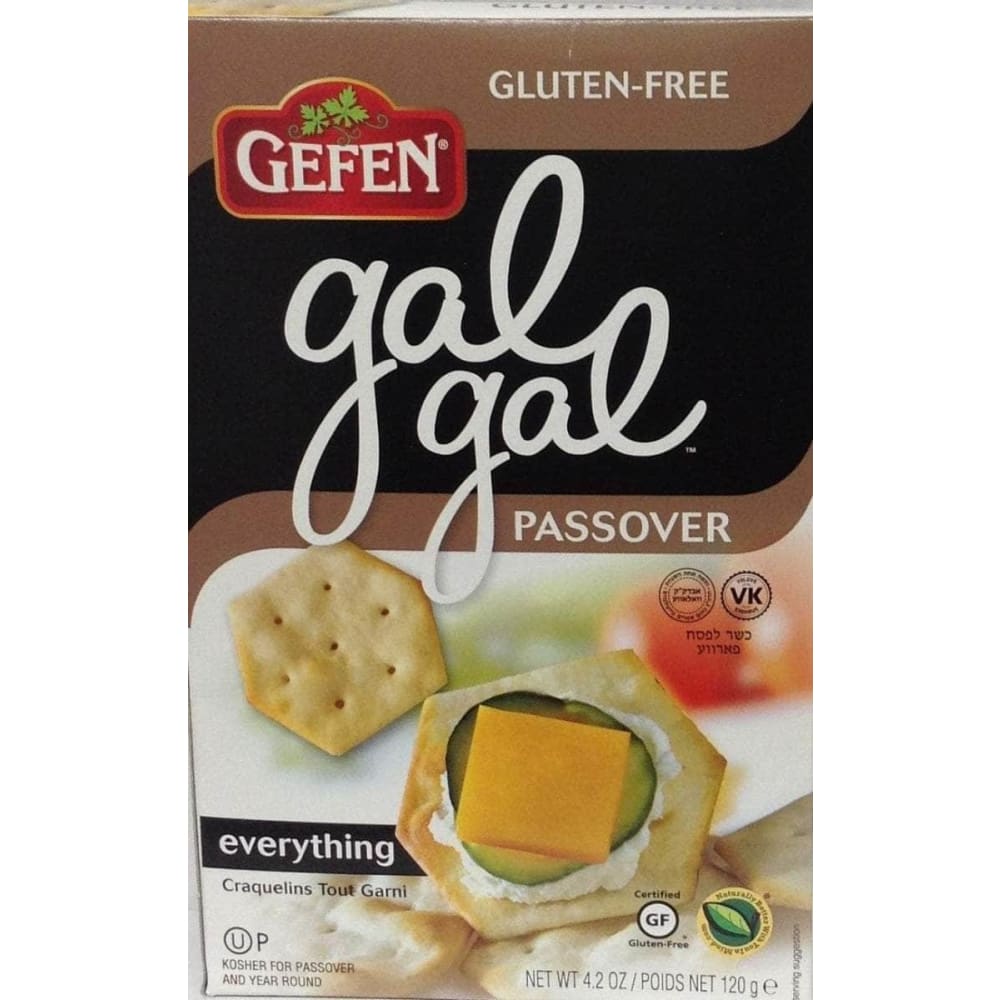 Gefen Gefen Gal Gal Passover Everything Crackers, 4.2 oz