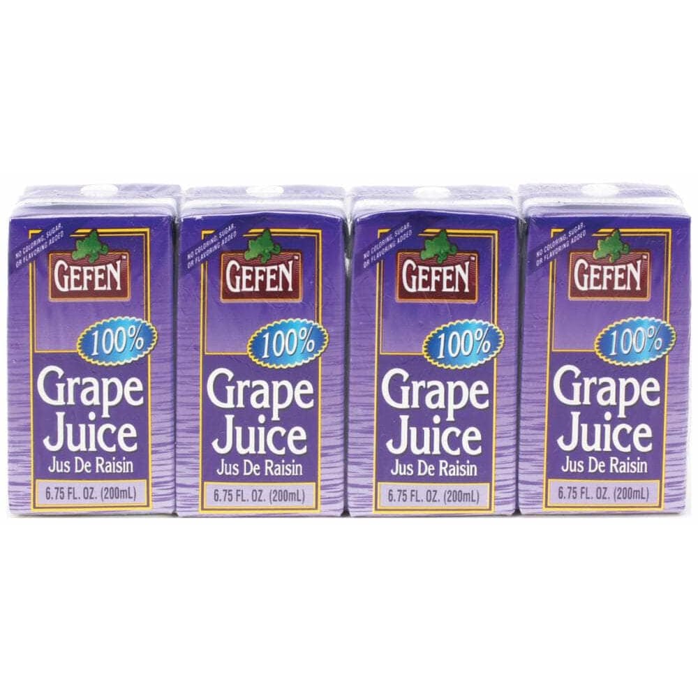 GEFEN GEFEN Grape Juice Box Brick 4 Pack, 27 oz