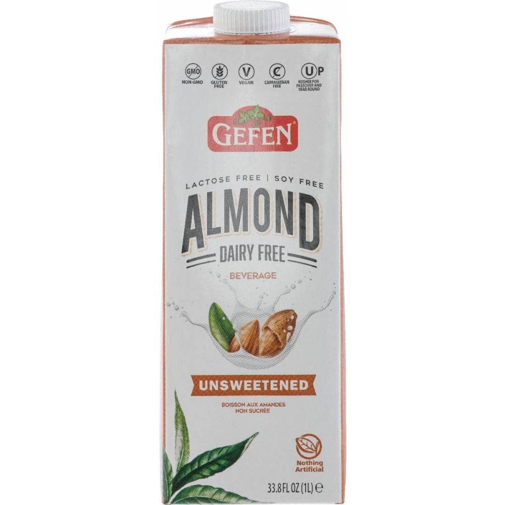 GEFEN GEFEN Milk Almond Unswetnd, 33.8 fo