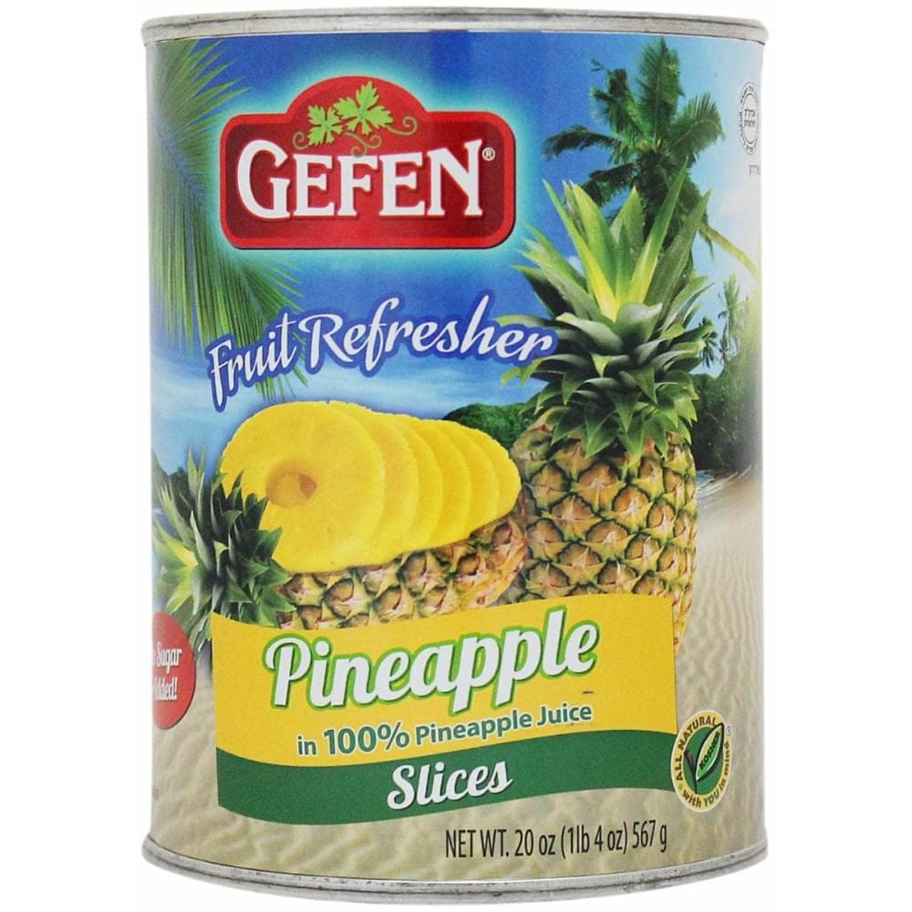 GEFEN GEFEN Pineapple Slices, 20 oz