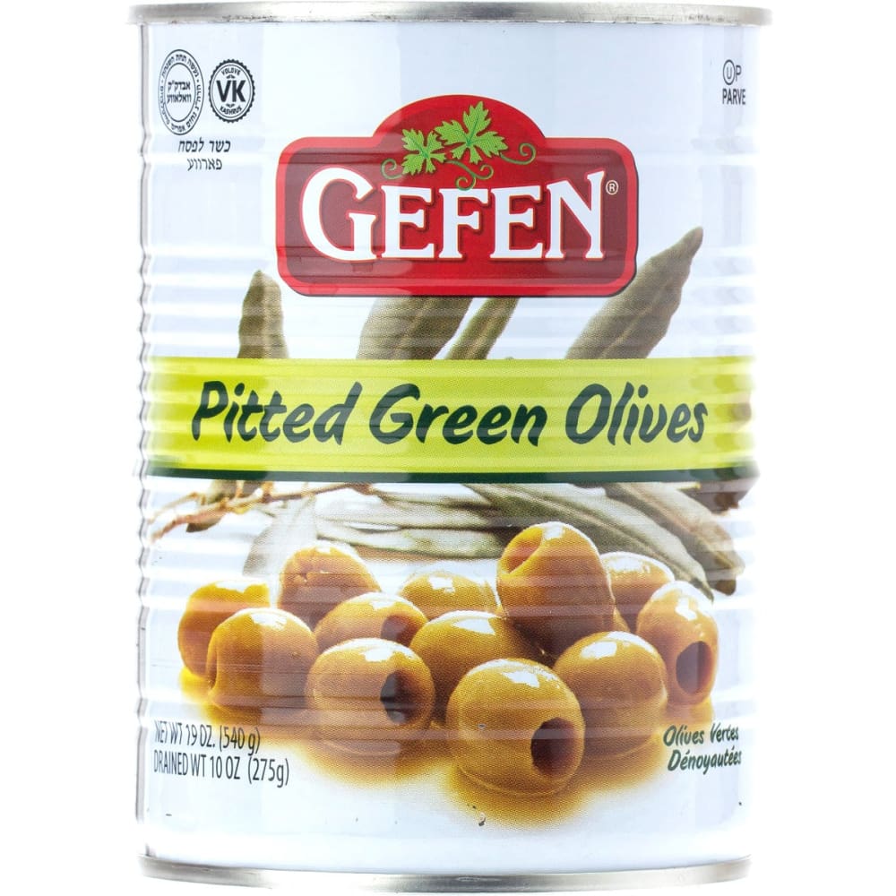 GEFEN: Pitted Green Olives 19 oz (Pack of 4) - Grocery > Olives - GEFEN