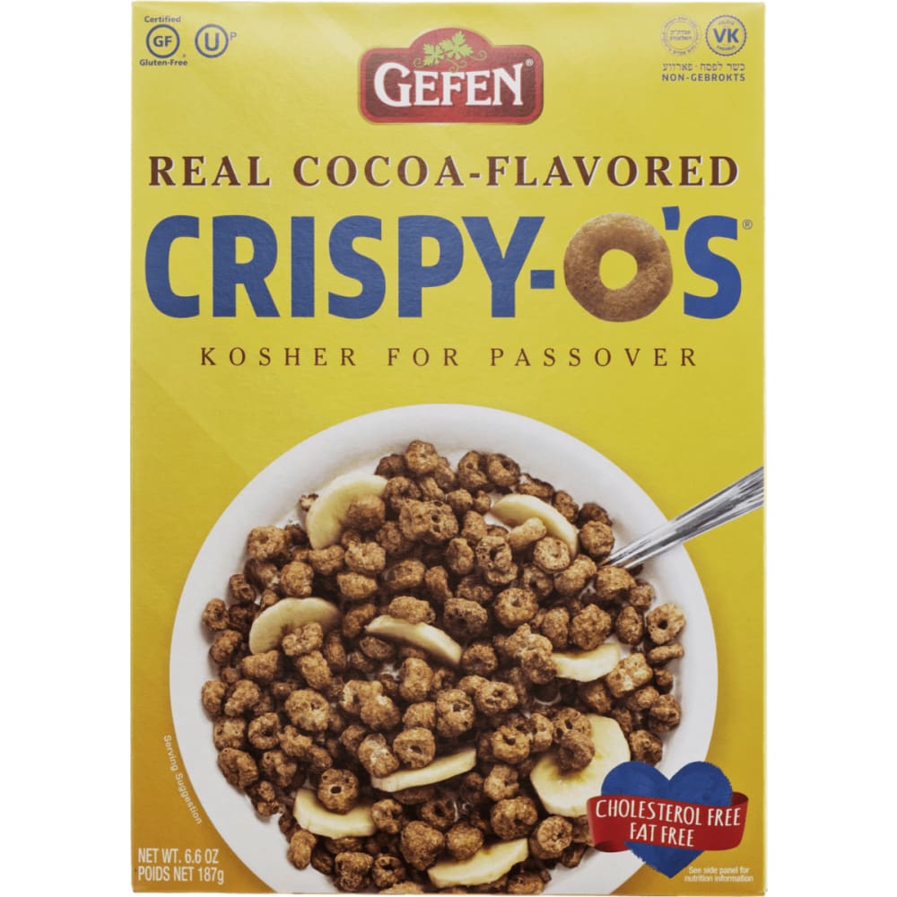 GEFEN Grocery > Breakfast > Breakfast Foods GEFEN: Real Cocoa Crispy Os, 6.6 oz