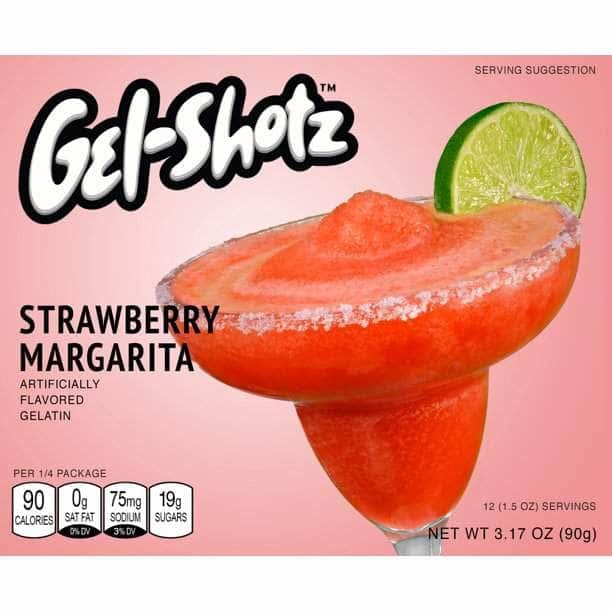 GEL SHOTZ Grocery > Beverages > Drink Mixes GEL SHOTZ: Strawberry Margarita Gelatin, 3.17 oz
