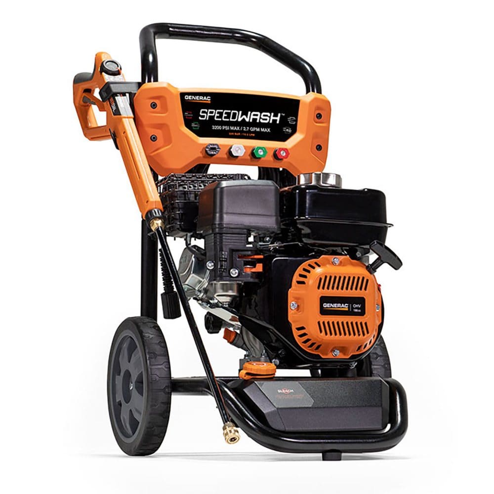 Generac 8902 - 3200 PSI SpeedWash Gas-Powered Pressure Washer With ...