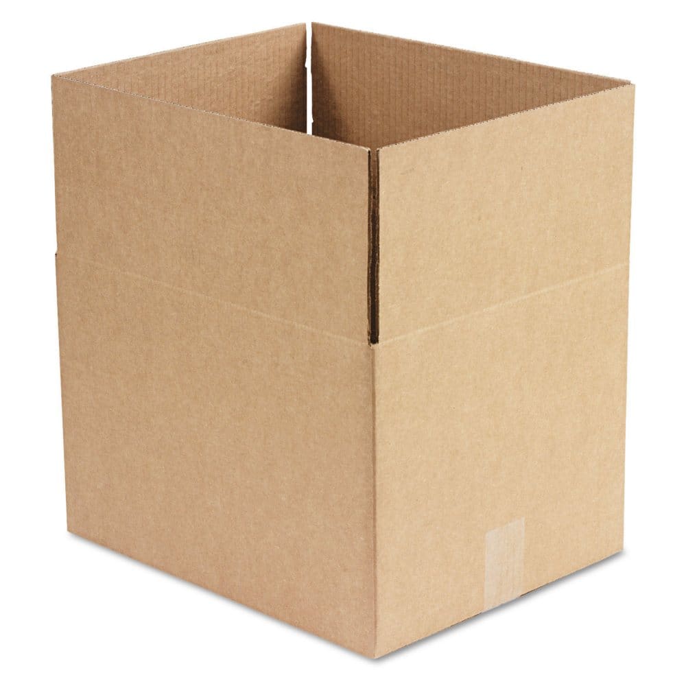 General Supply Brown Corrugated - Fixed-Depth Shipping Boxes 15 L x 12 W x 10 H 25/Bundle - Shipping & Moving Supplies - General