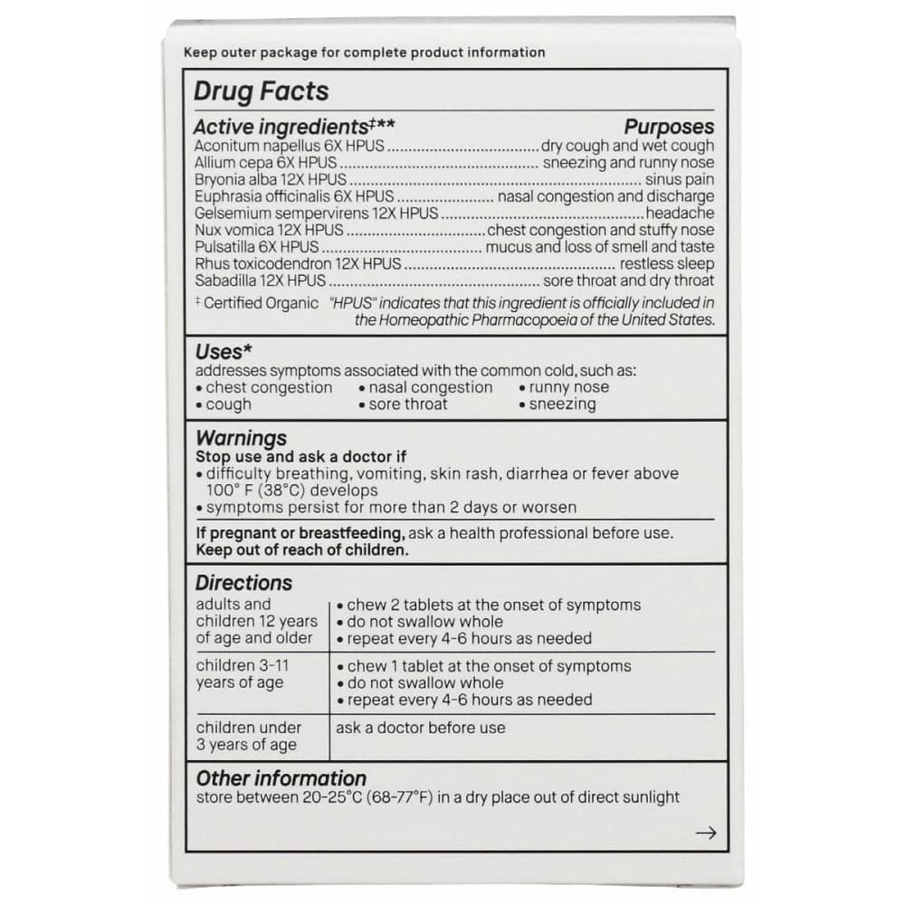 GENEXA Health > Health & Medicine GENEXA Cold Crush, 60 tb