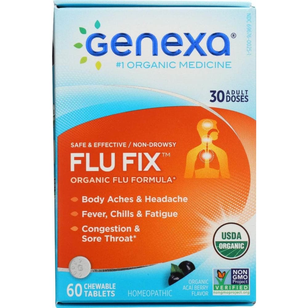 GENEXA Health > Health & Medicine GENEXA Flu Fix, 60 tb