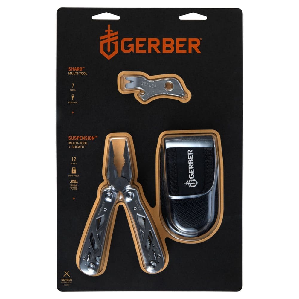Gerber Multitool Greatest Hits - Suspension and Shard - New Items - Gerber