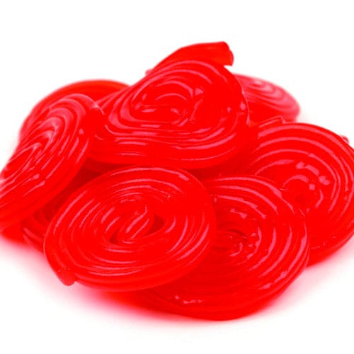 Gerrit Verburg Strawberry Licorice Wheels 4.4lb (Case of 4) - Candy/Unwrapped Candy - Gerrit Verburg