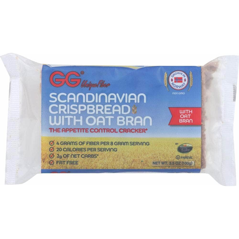Gg Exceptional Fiber Gg Scandinavian Crispbread with Oat Bran, 3.5 oz